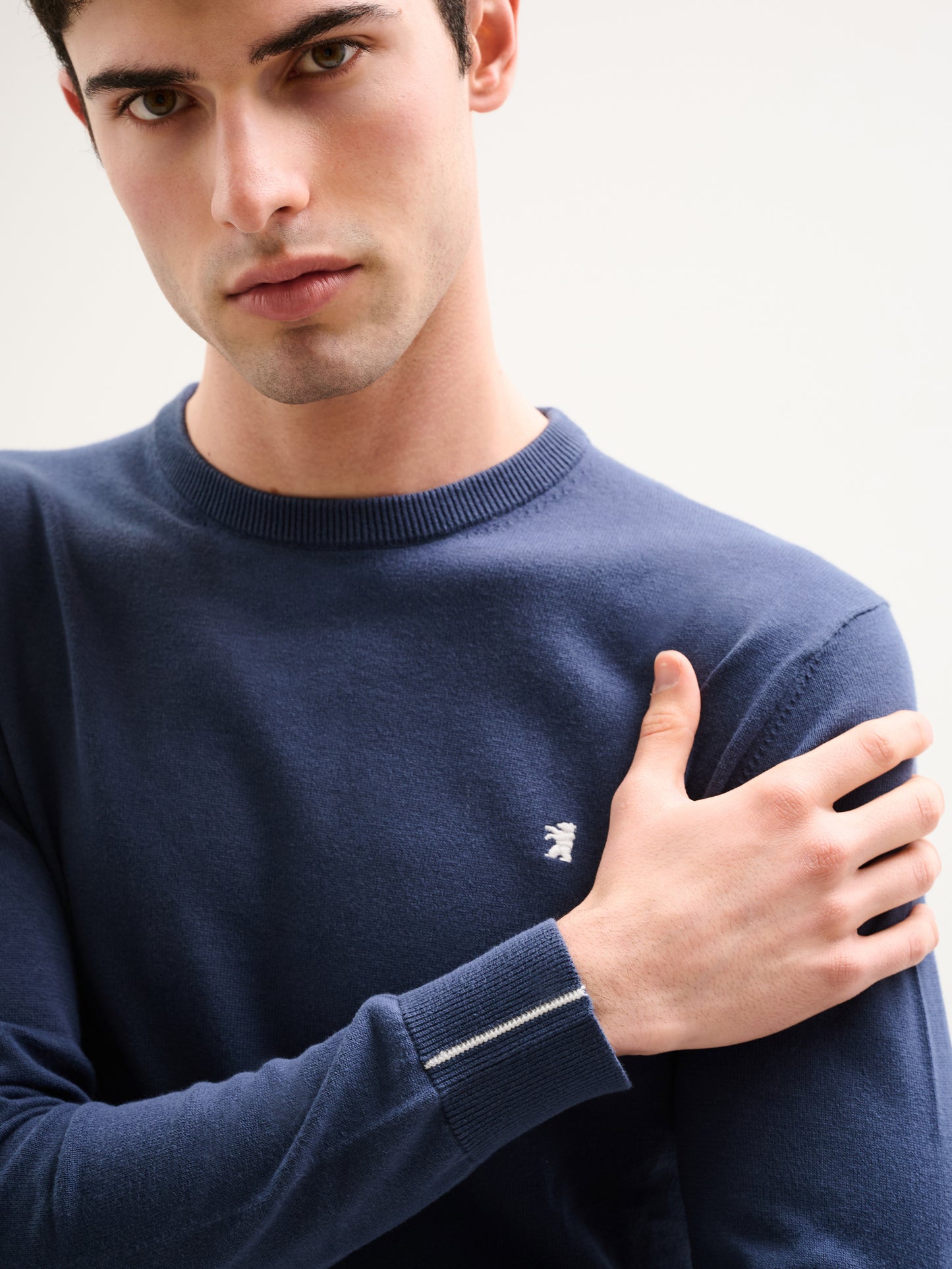 Maglia fine girocollo