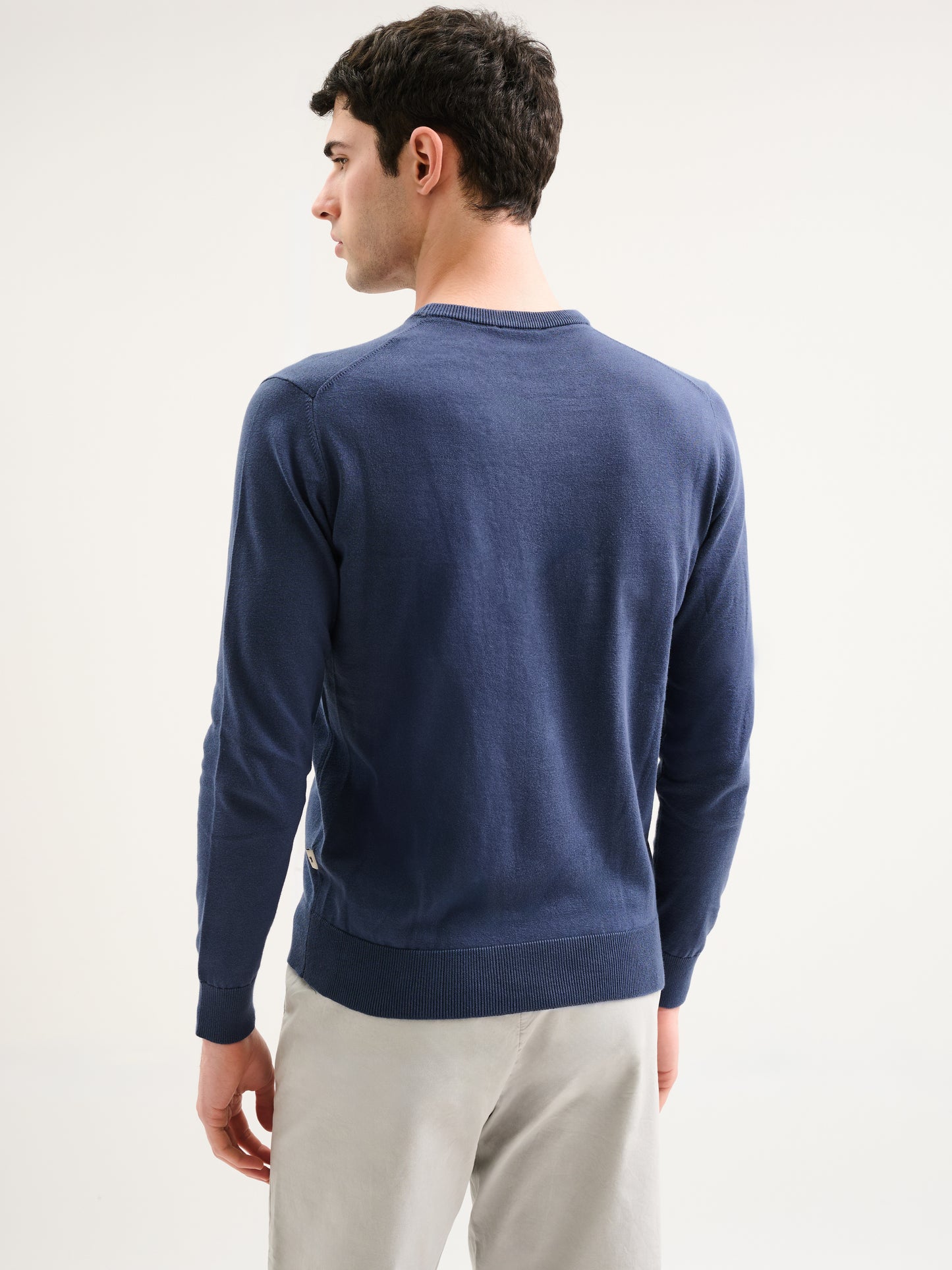 Maglia fine girocollo