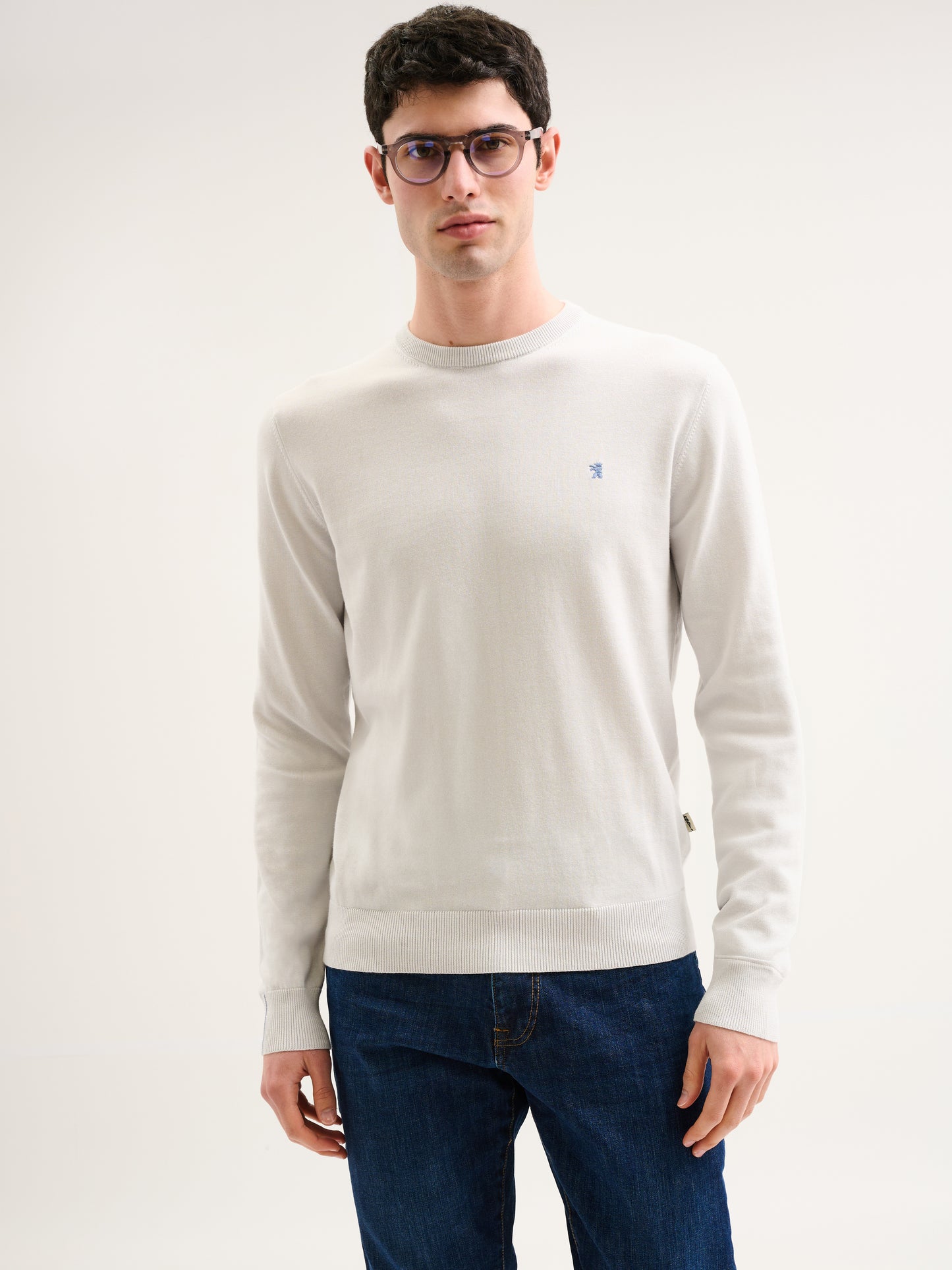 Maglia fine girocollo