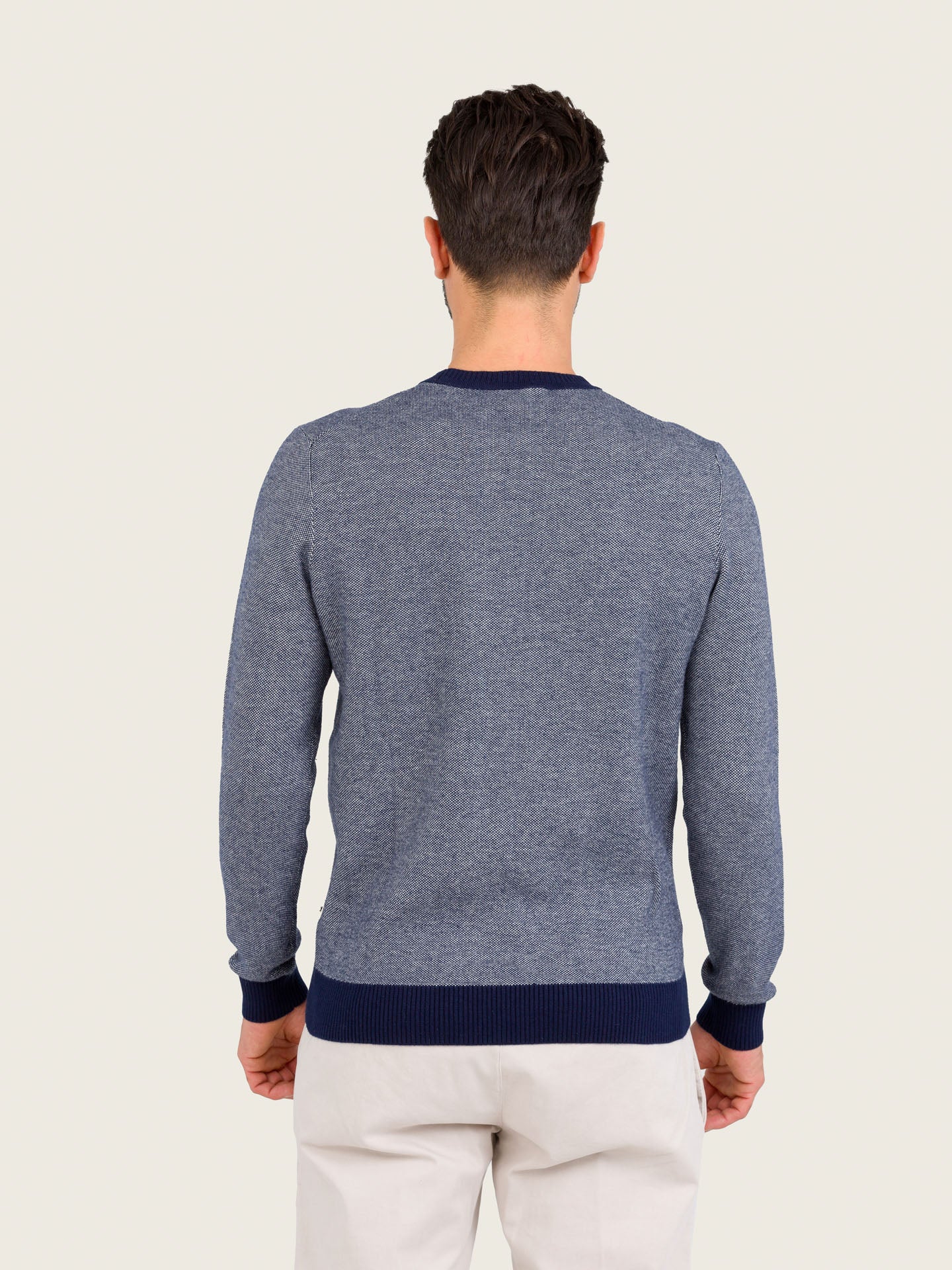 Maglia Girocollo Jacquard
