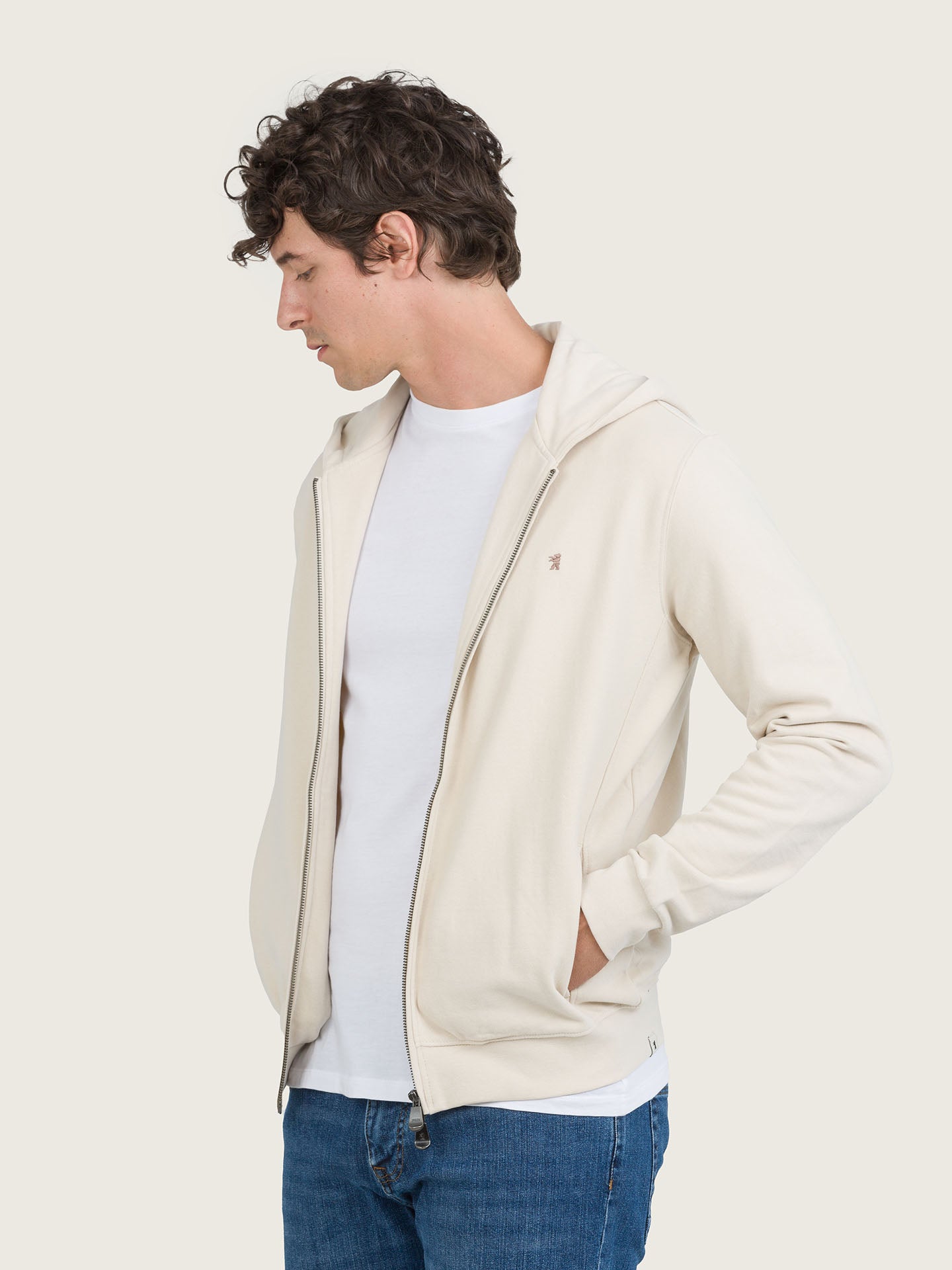Felpa Cappuccio Full Zip
