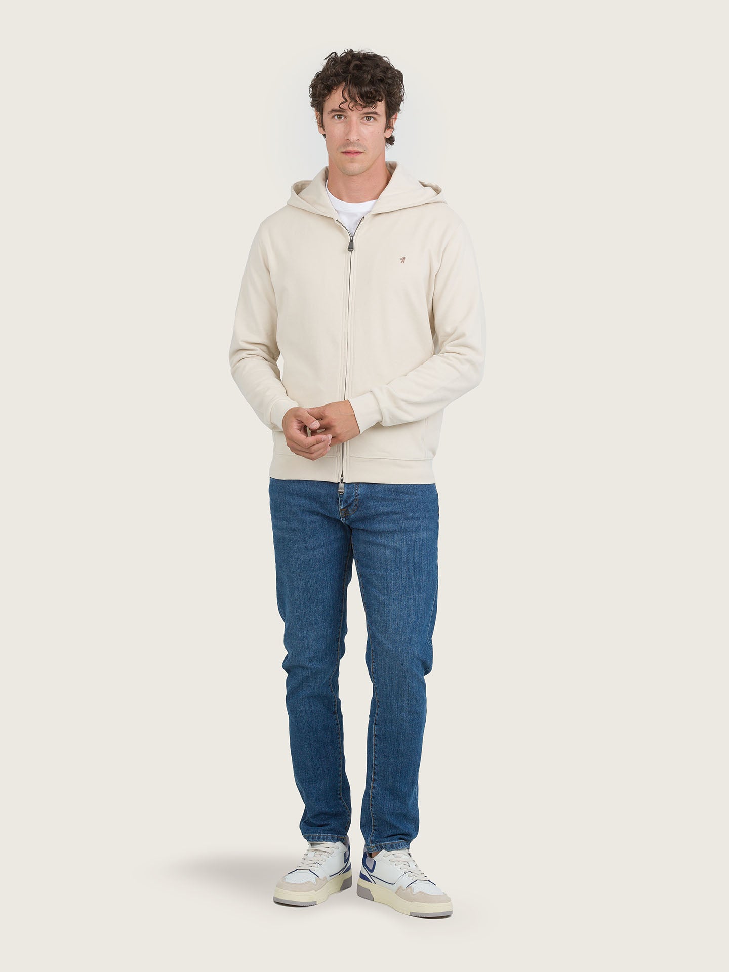 Felpa Cappuccio Full Zip