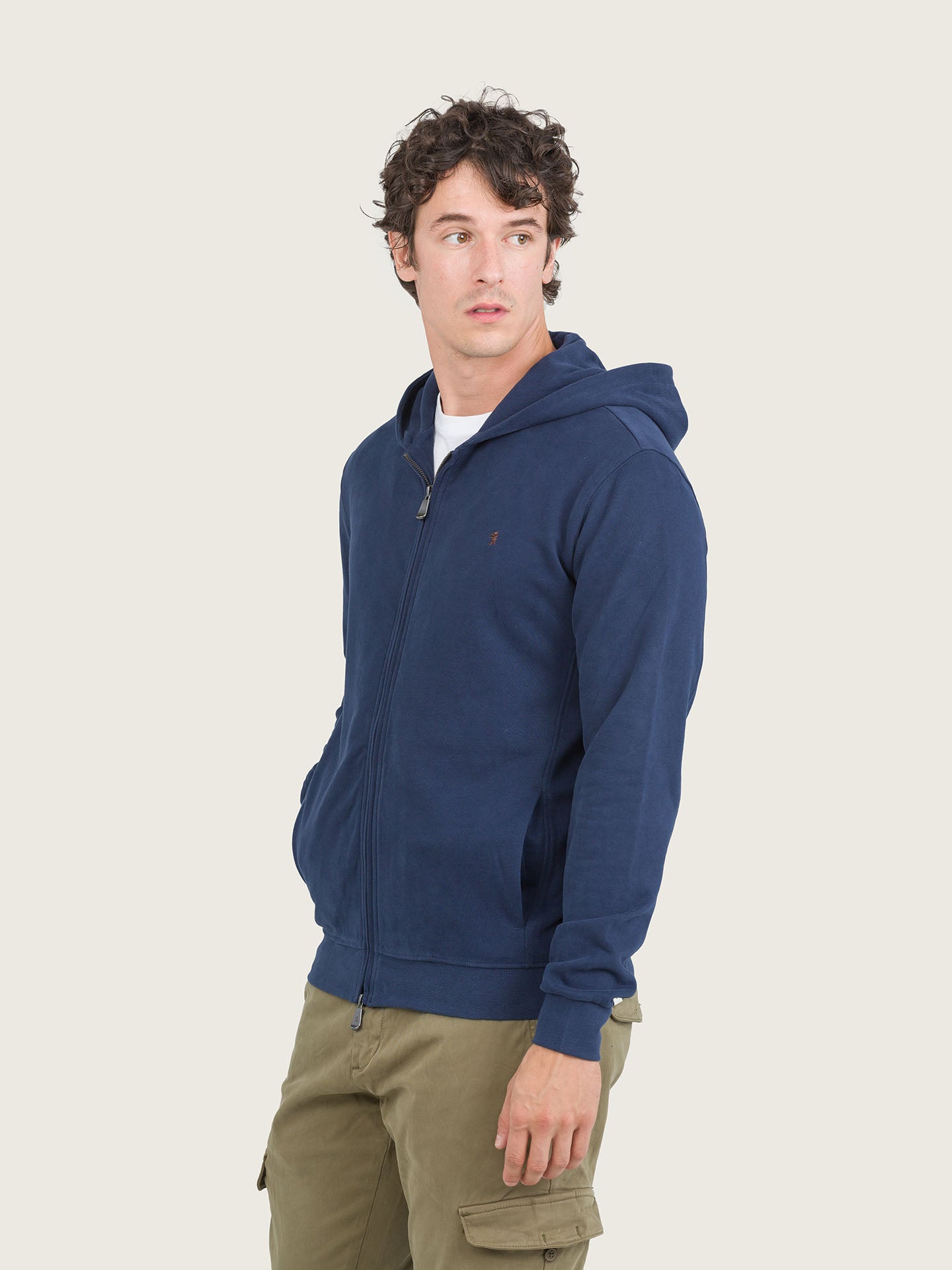 Felpa Cappuccio Full Zip