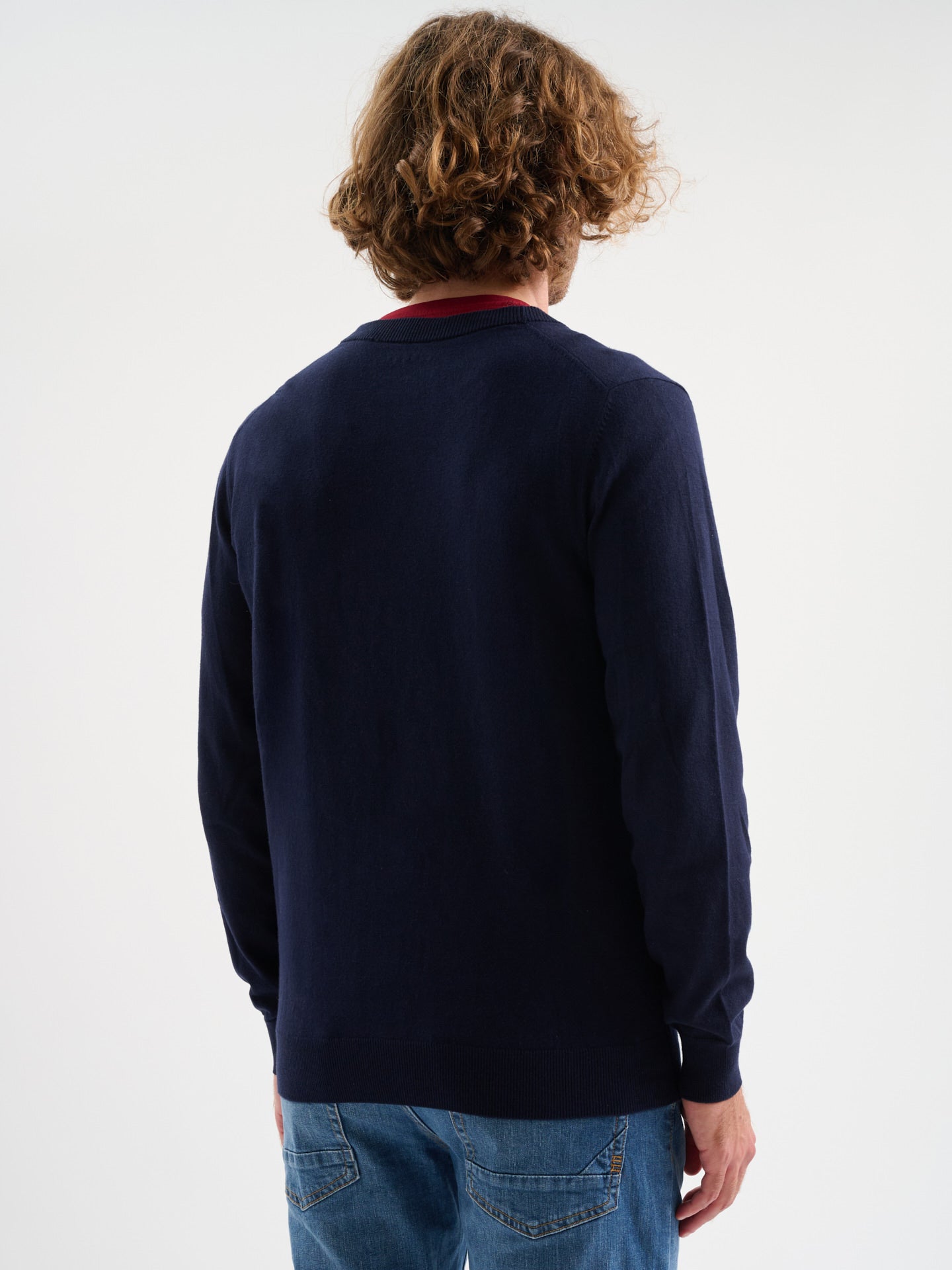 Cardigan maniche lunghe in maglia