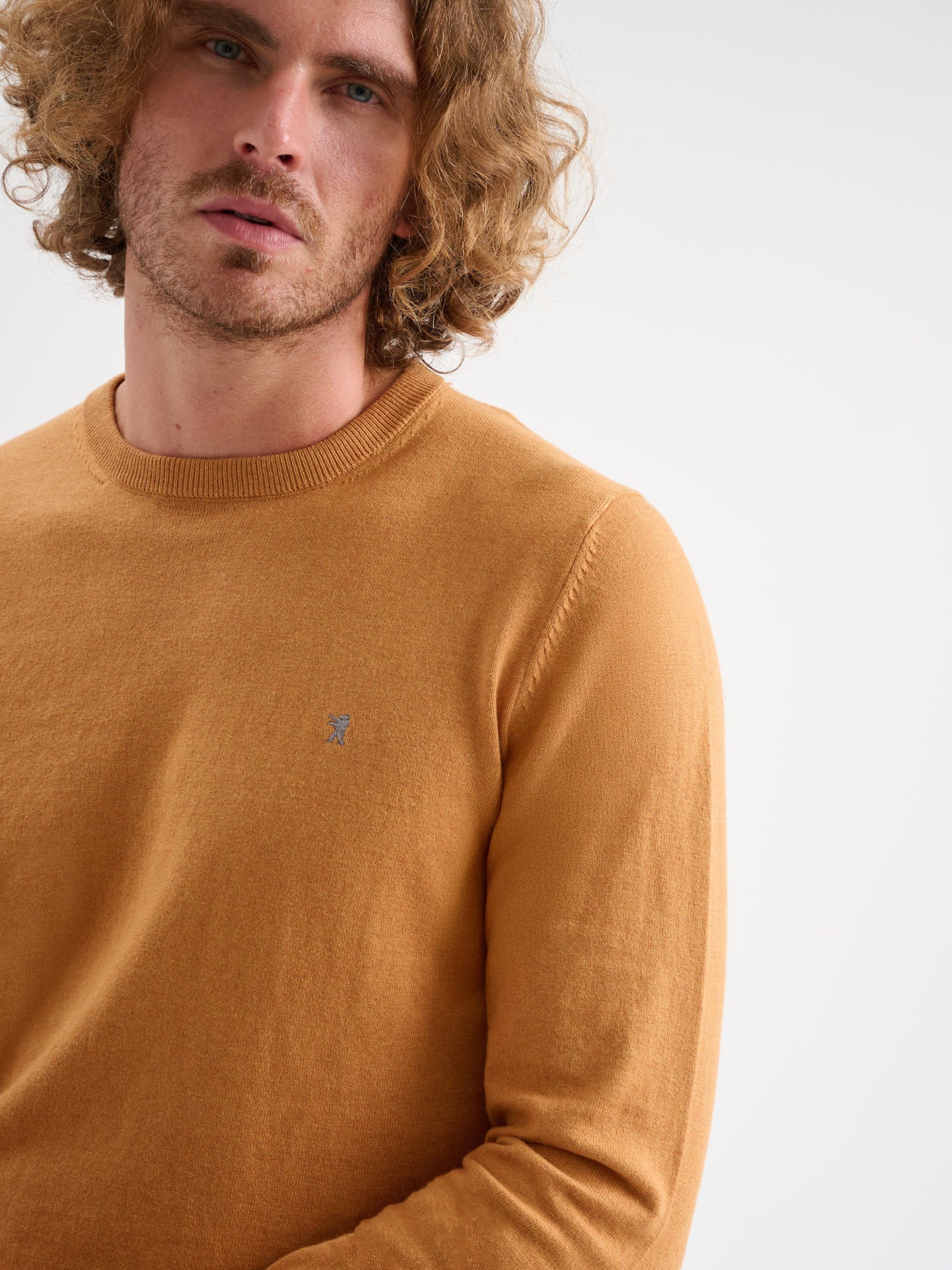 Maglia girocollo rasata