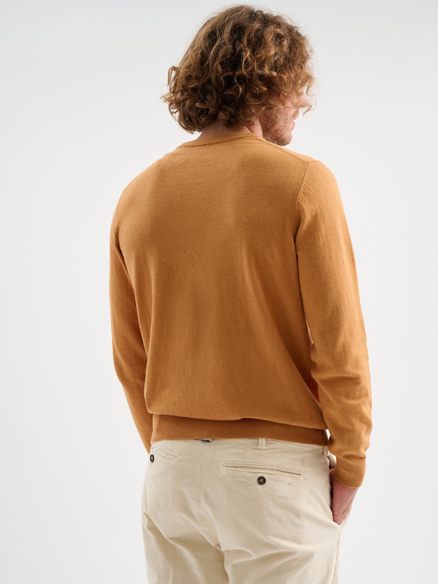 Maglia girocollo rasata
