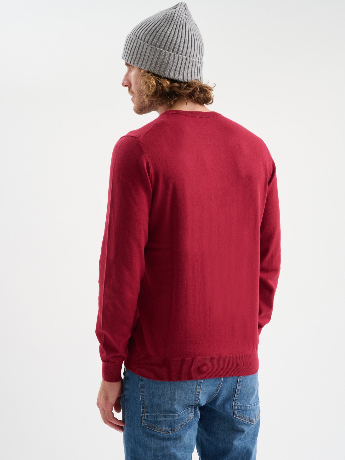Maglia girocollo rasata