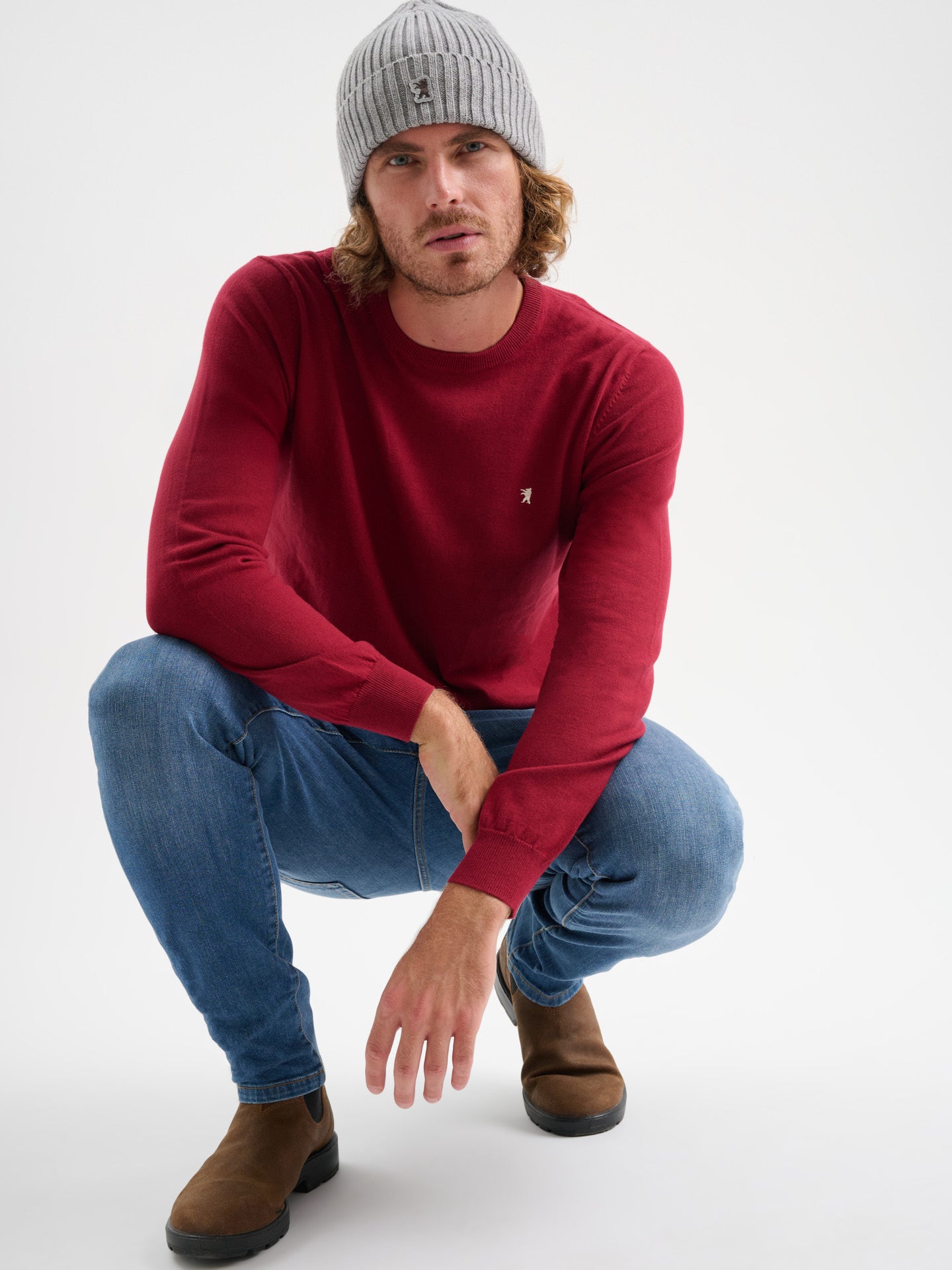 Maglia girocollo rasata