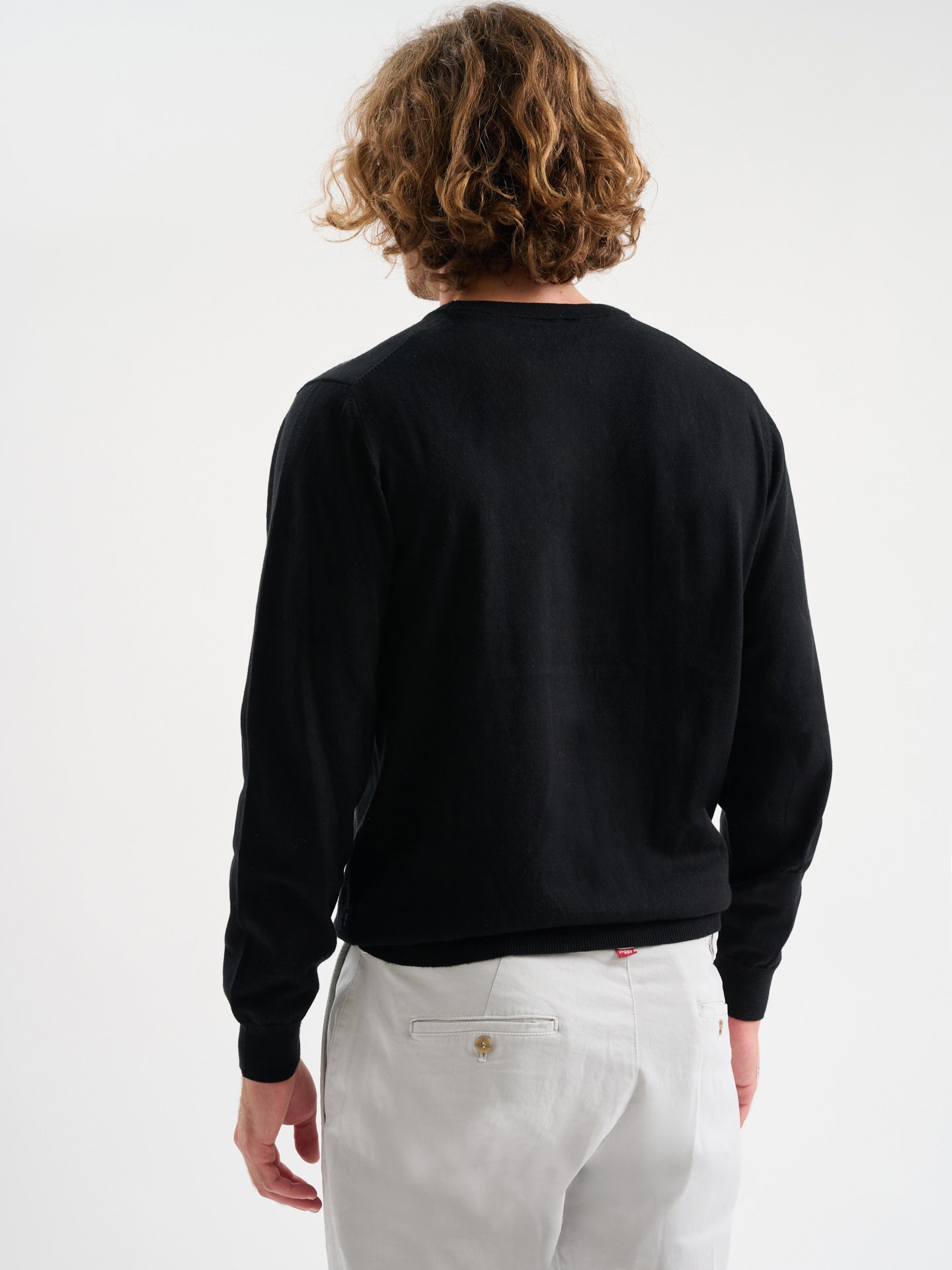 Maglia girocollo rasata