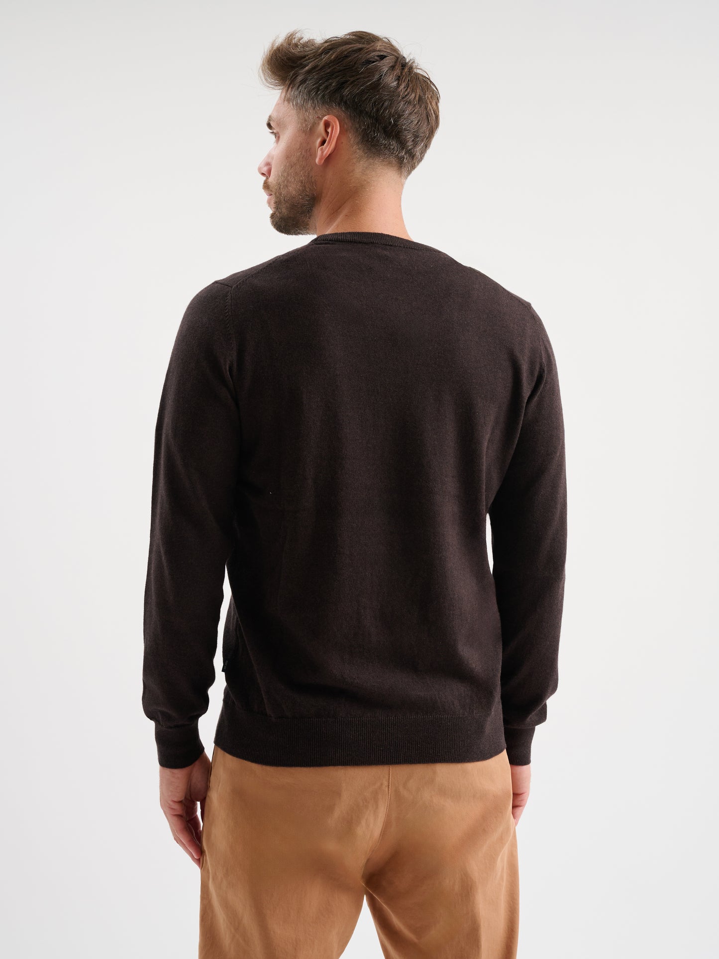 Maglia girocollo rasata