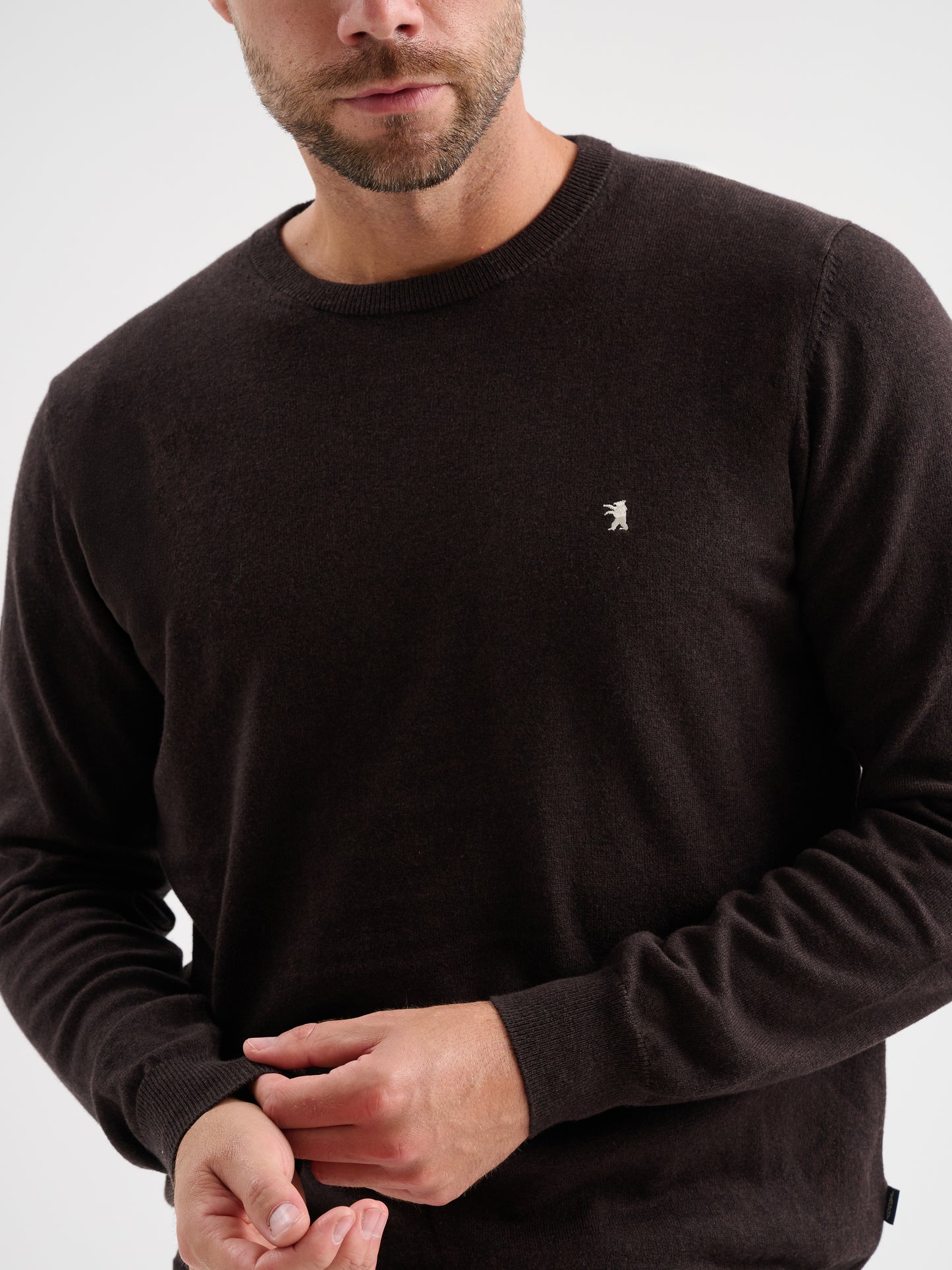 Maglia girocollo rasata