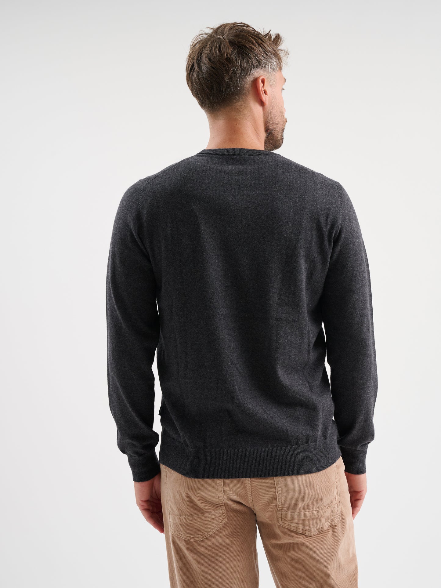 Maglia girocollo rasata