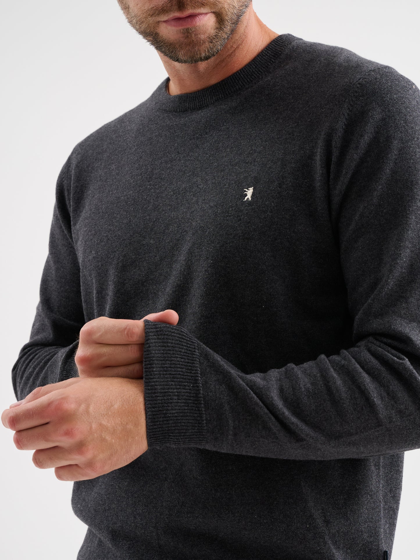 Maglia girocollo rasata