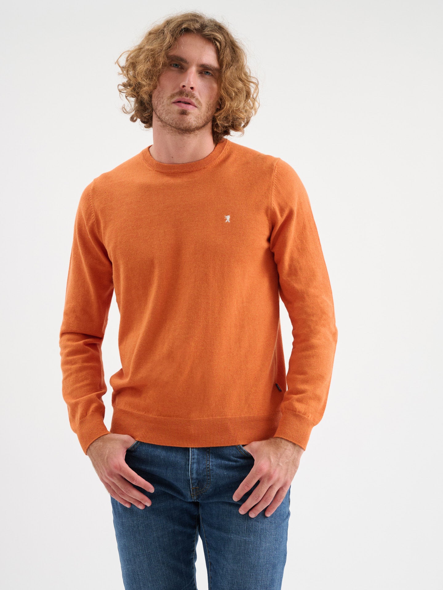 Maglia girocollo rasata