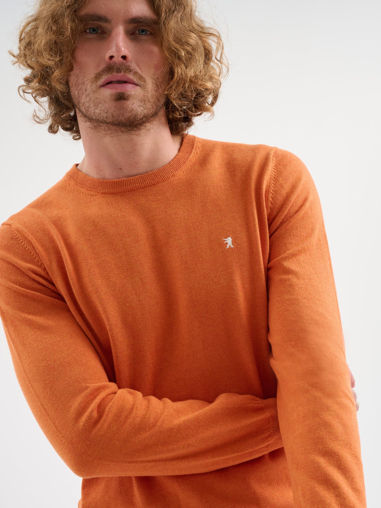 Maglia girocollo rasata