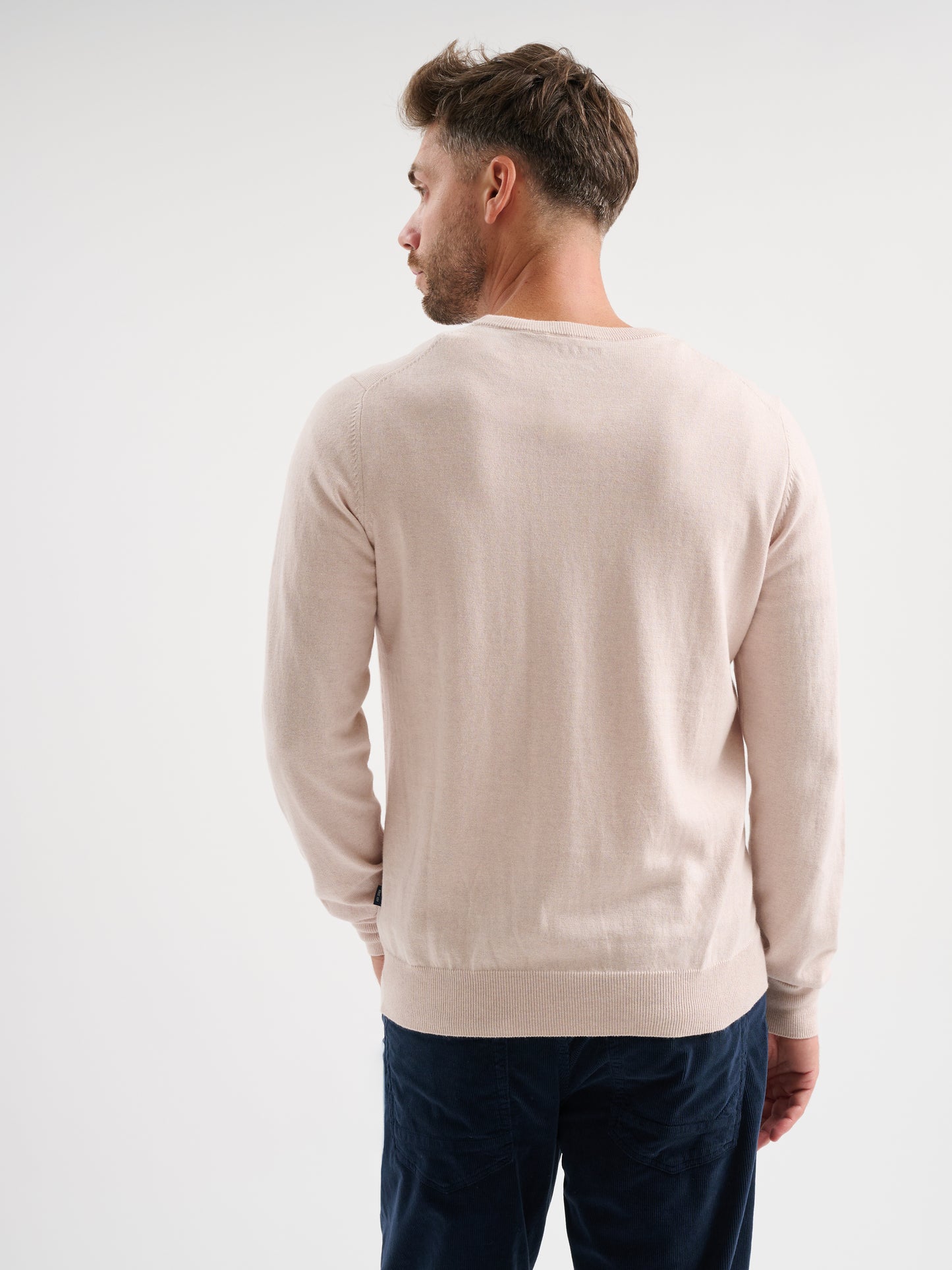 Maglia girocollo rasata