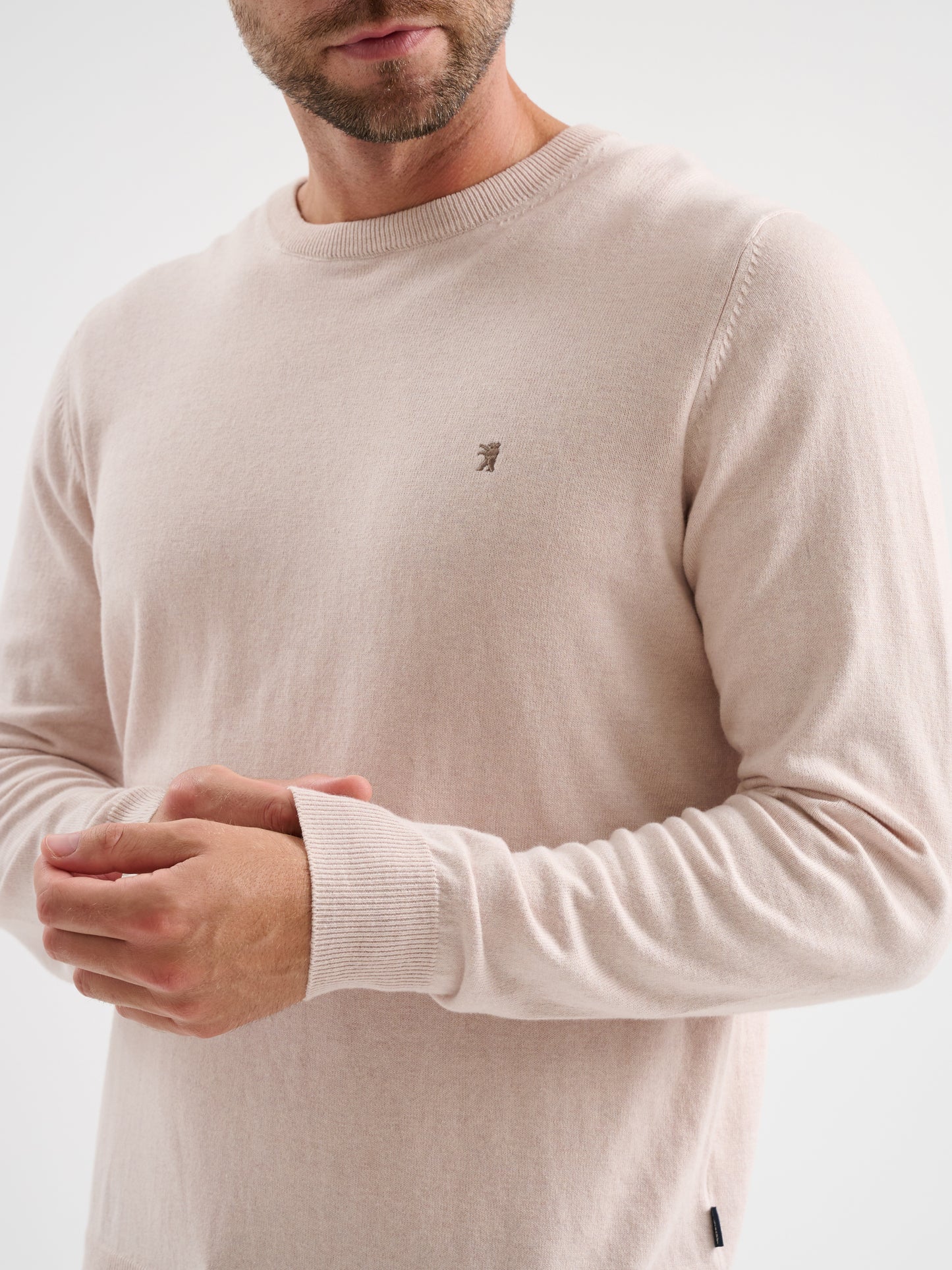 Maglia girocollo rasata