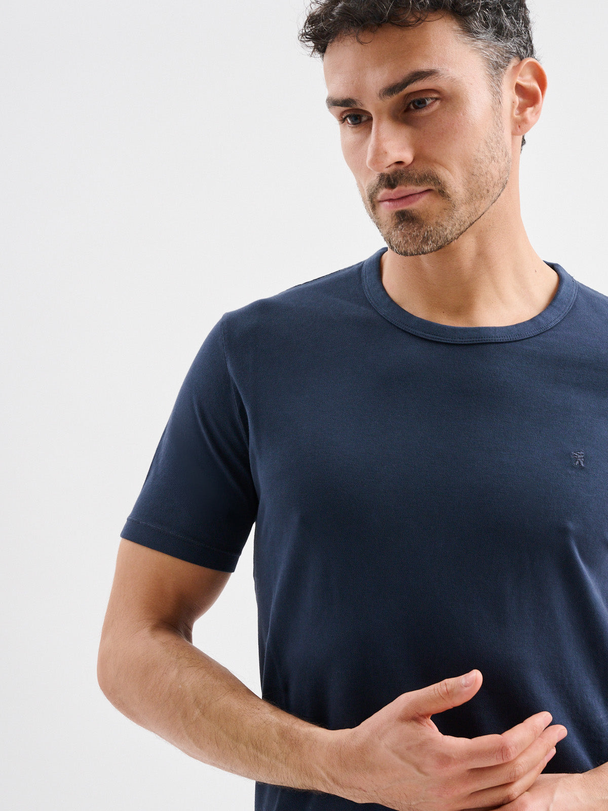 T-shirt a Maniche Corte in Jersey