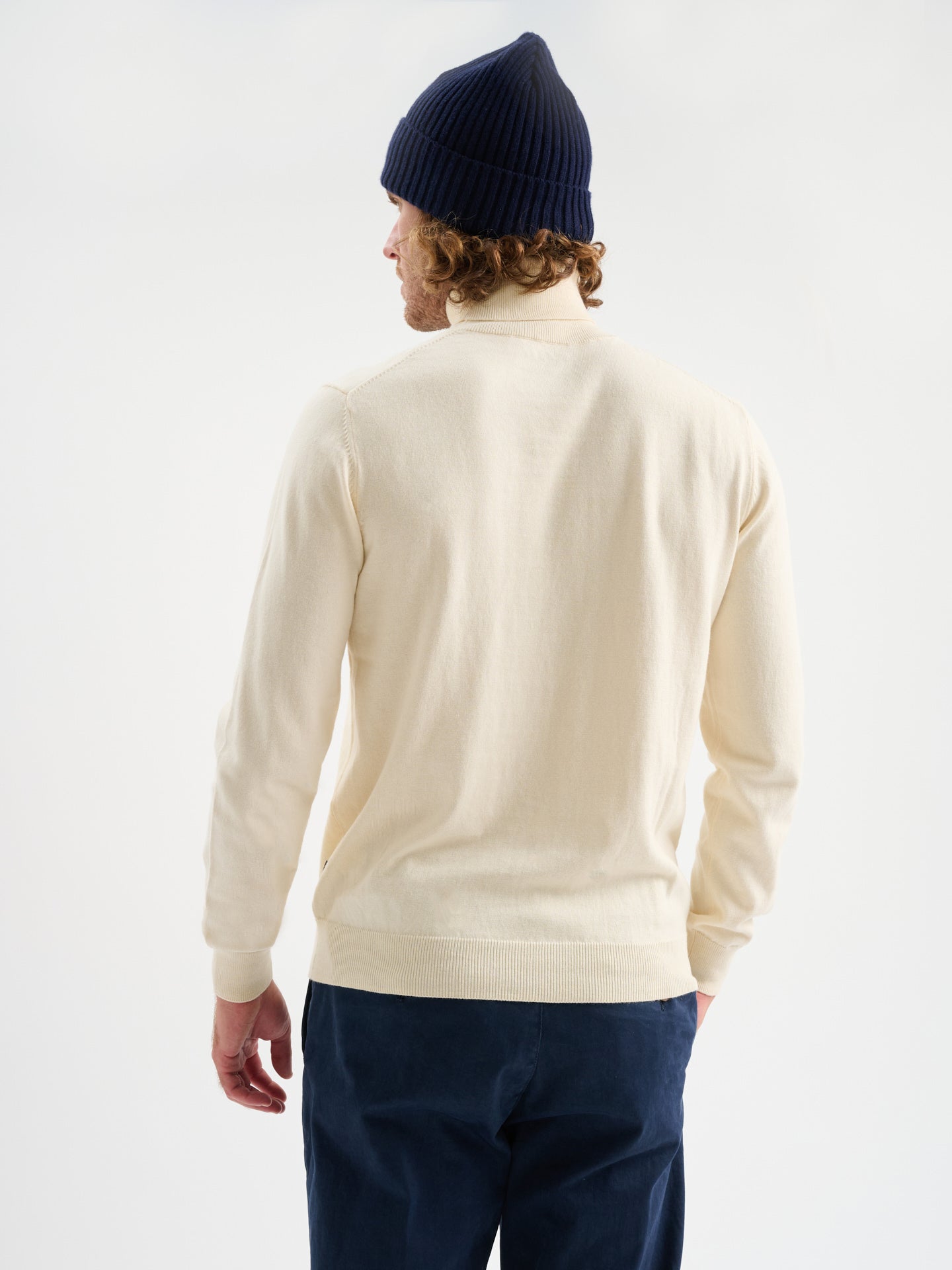 Maglia collo alto a maniche lunghe