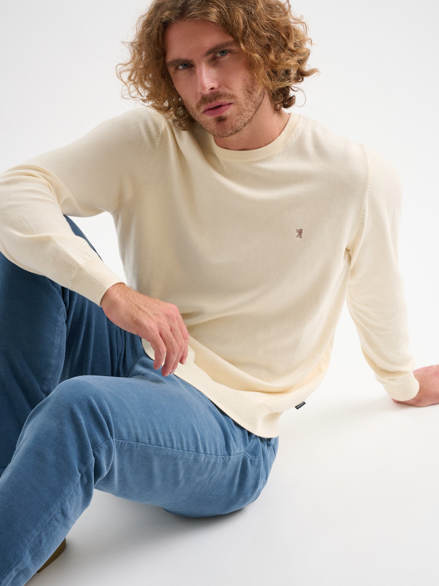 Maglia girocollo rasata