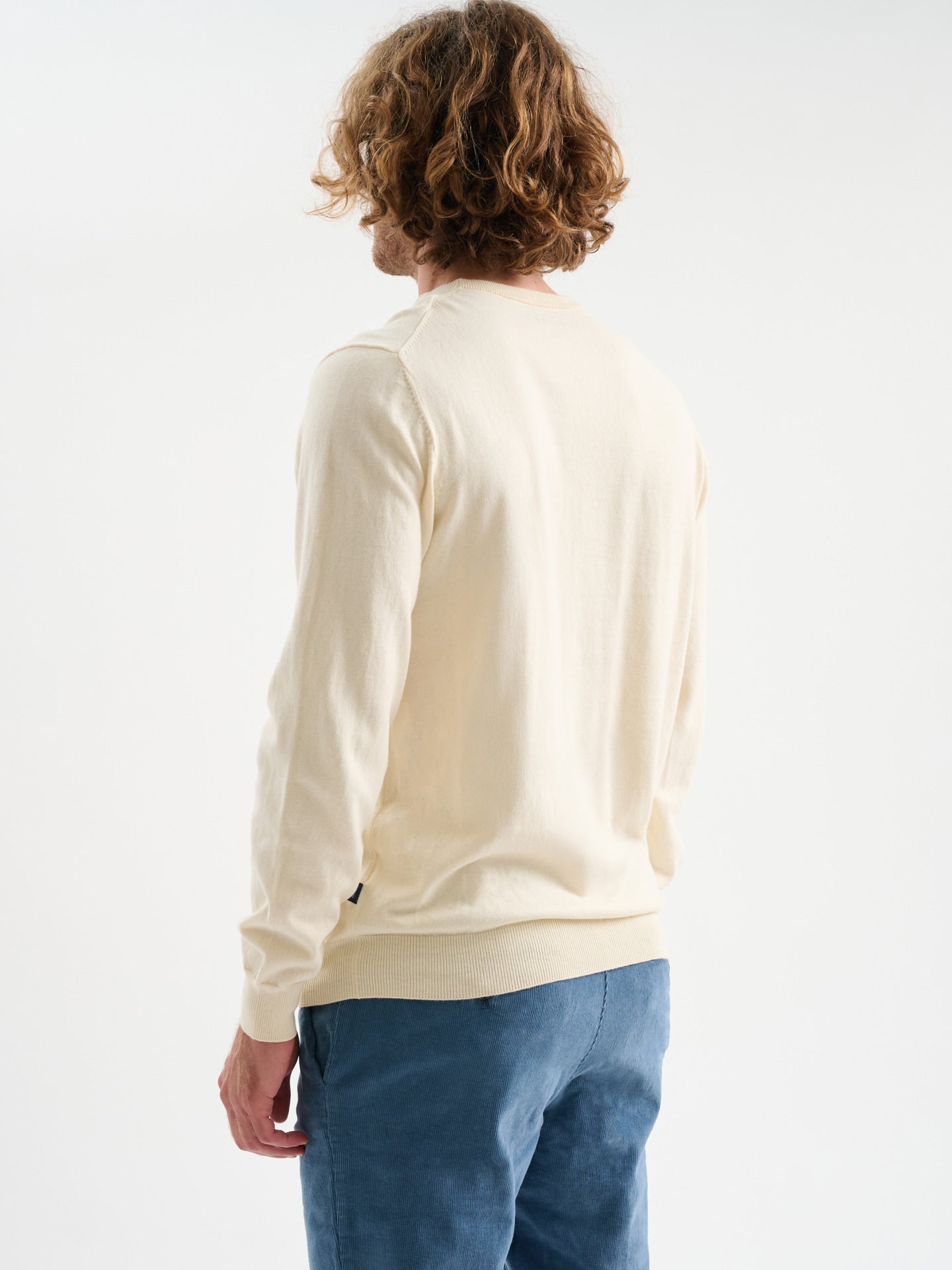 Maglia girocollo rasata