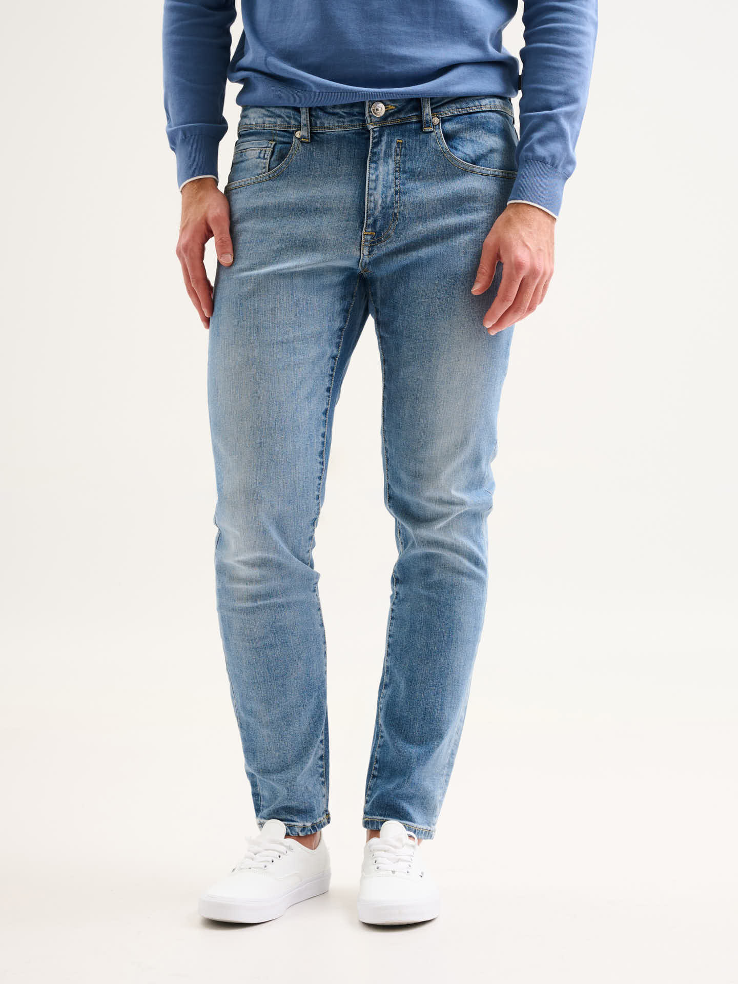 Jeans Jaggy Maglieria Jeans Slim Fit