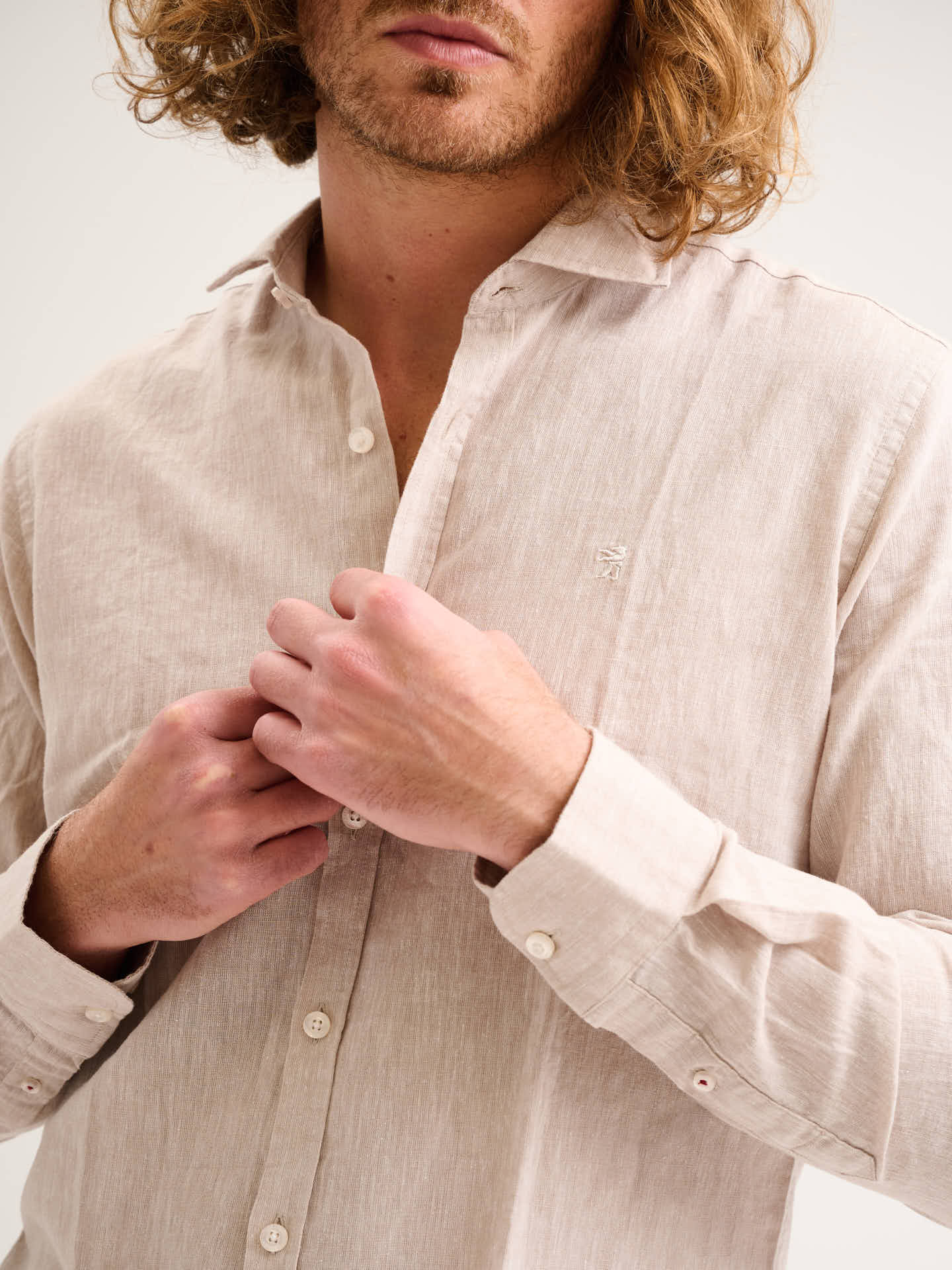 Camicia collo alla francese