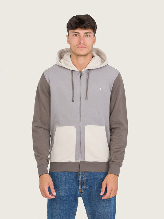 Bomber Full Zip Color Block