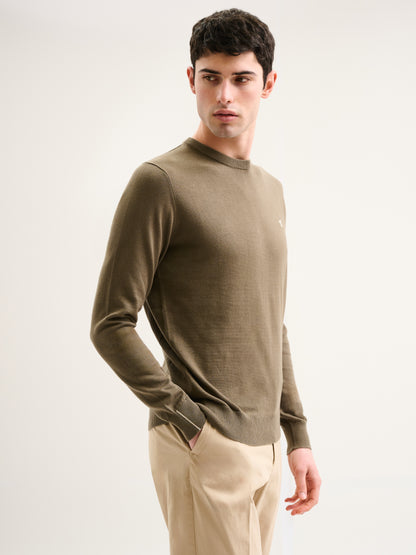 Maglia fine girocollo