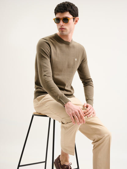 Maglia fine girocollo