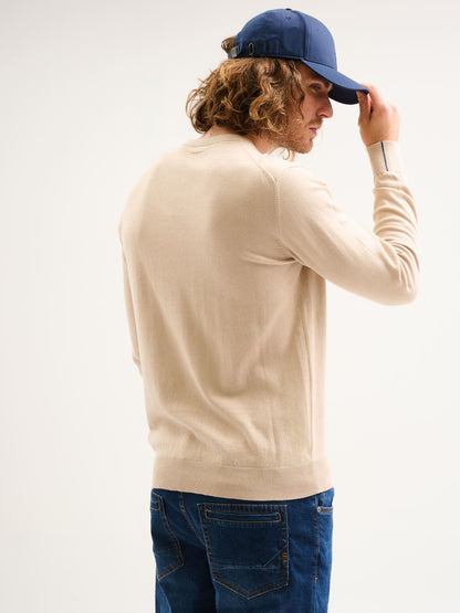 Maglia fine girocollo