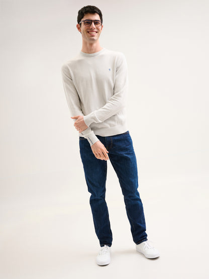 Maglia fine girocollo