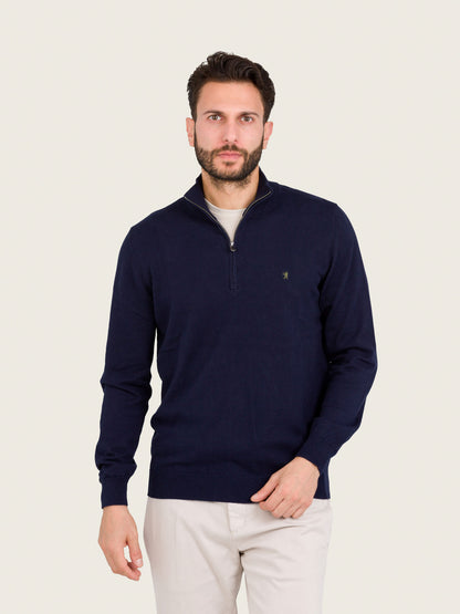 Maglia Collo Alto Half Zip