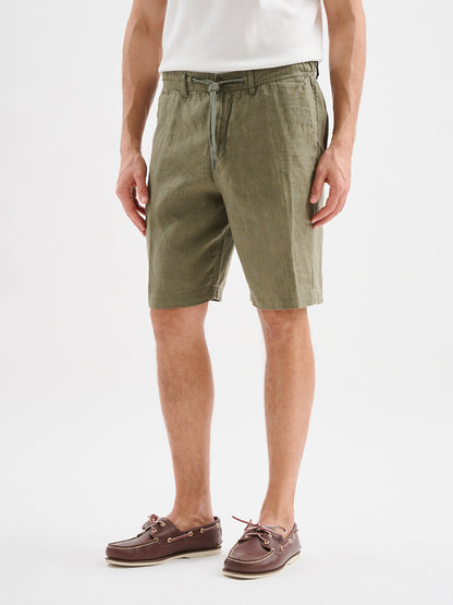 Bermuda Chino in Lino