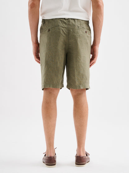 Bermuda Chino in Lino
