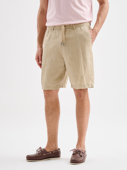 Bermuda Chino in Lino