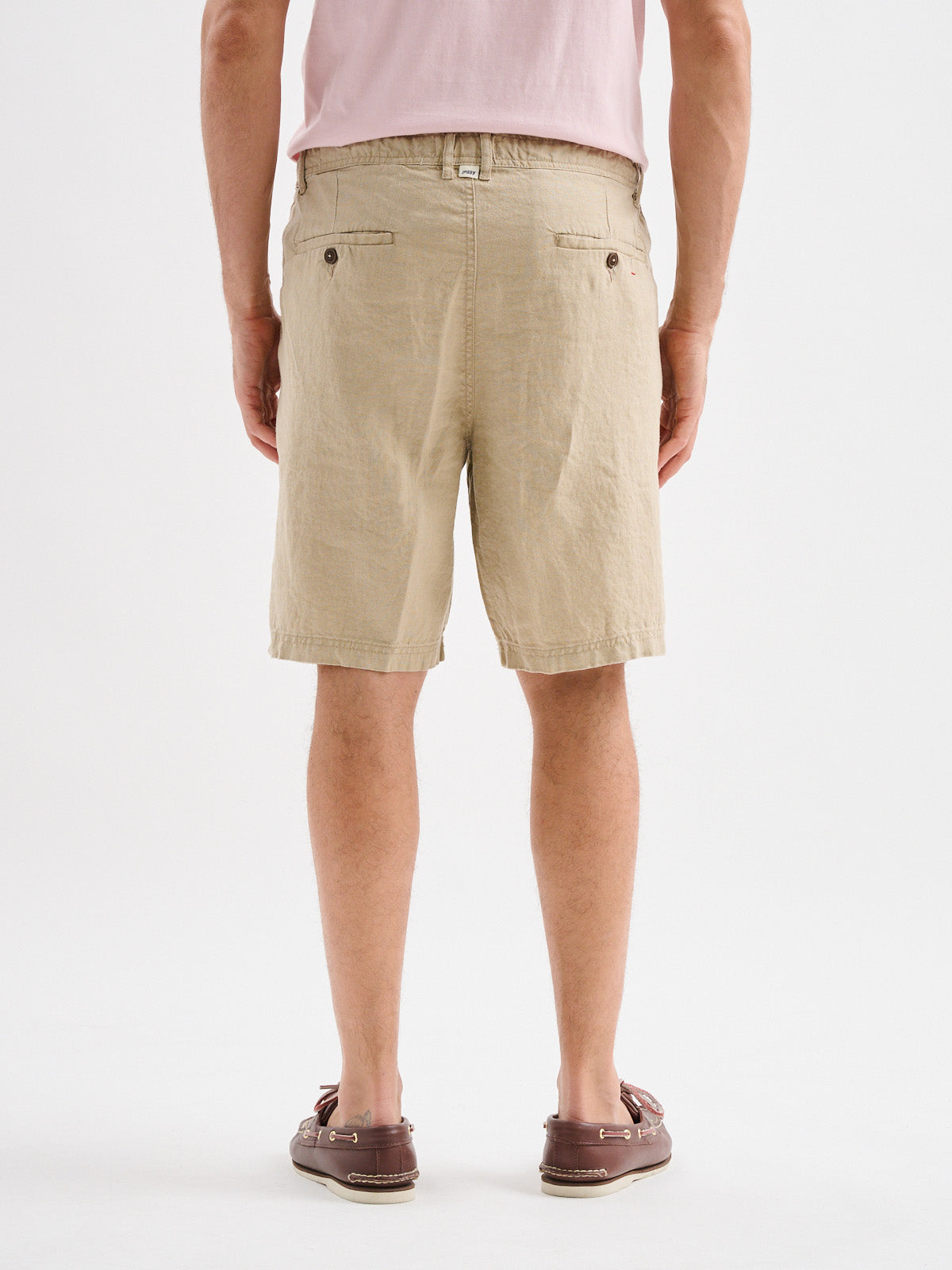Bermuda Chino in Lino