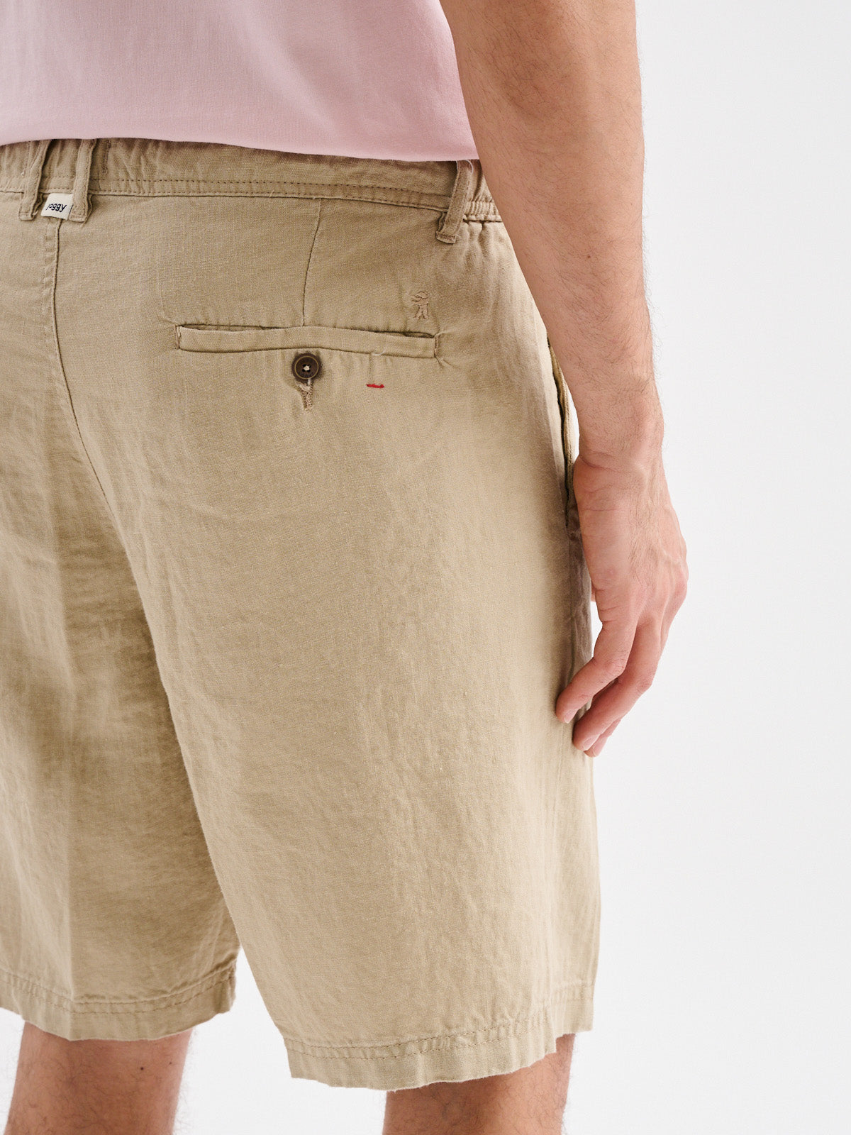 Bermuda Chino in Lino