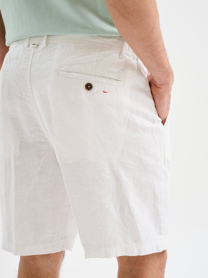 Bermuda Chino in Lino