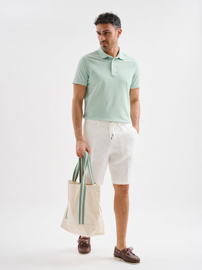 Bermuda Chino in Lino