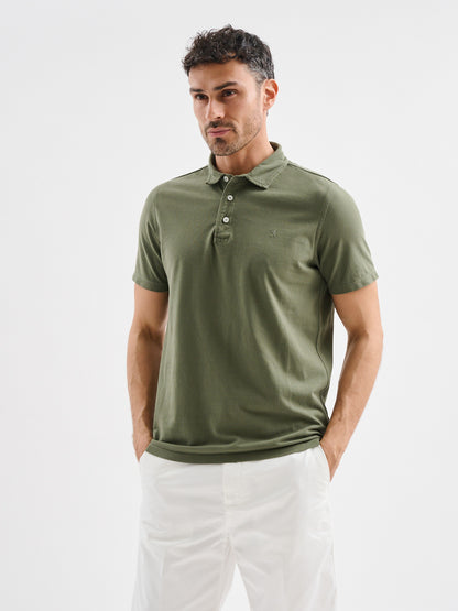 Polo Camicia a Maniche Corte