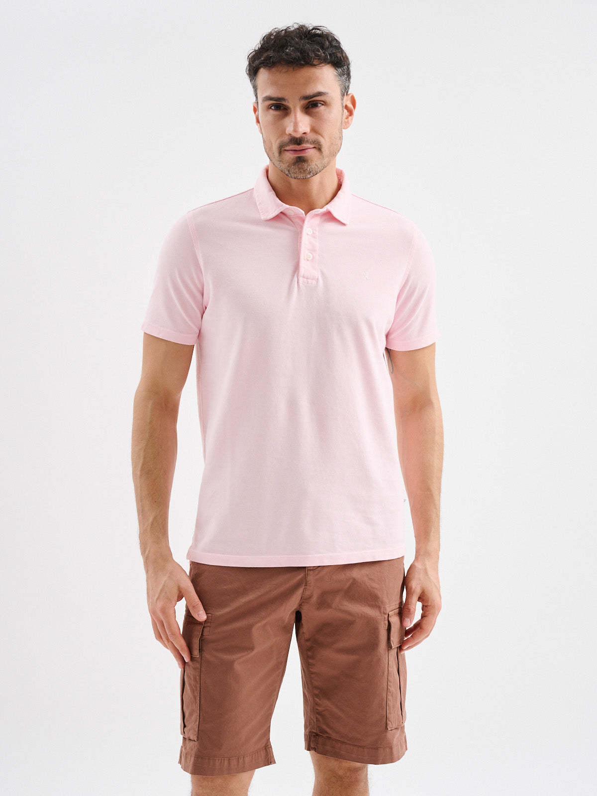 Polo Camicia a Maniche Corte