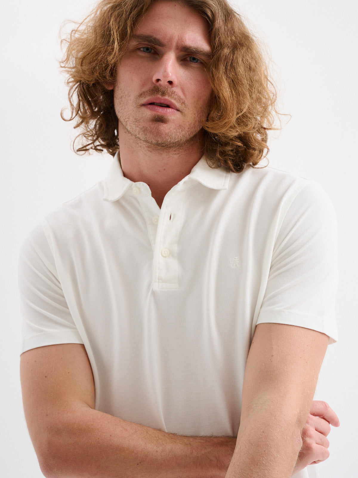 Polo Camicia a Maniche Corte