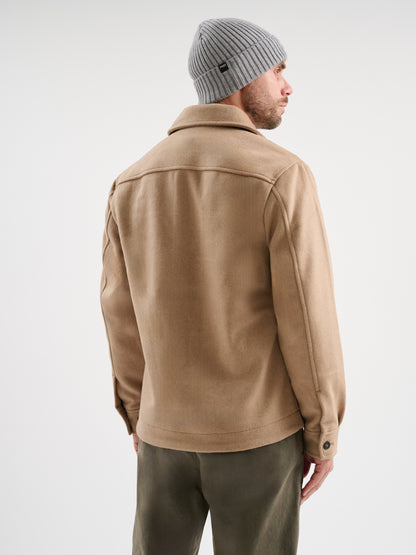 Overshirt misto lana