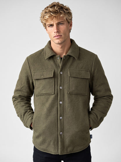 Overshirt con Tasche