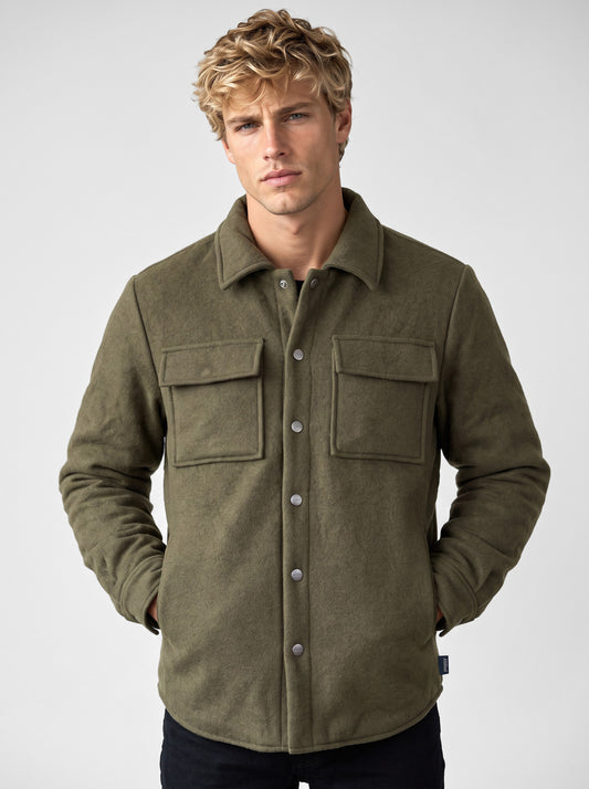 Overshirt con Tasche