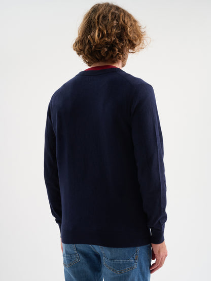 Cardigan maniche lunghe in maglia