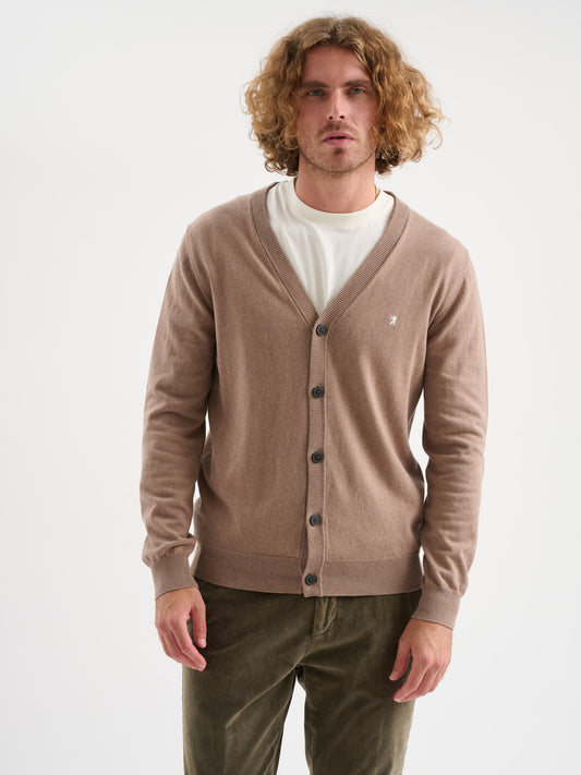 Cardigan maniche lunghe in maglia