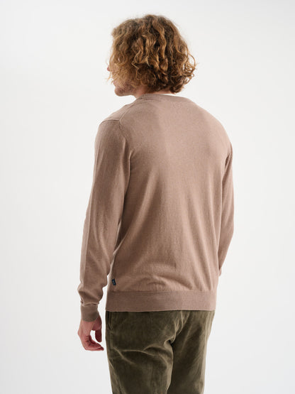 Cardigan maniche lunghe in maglia