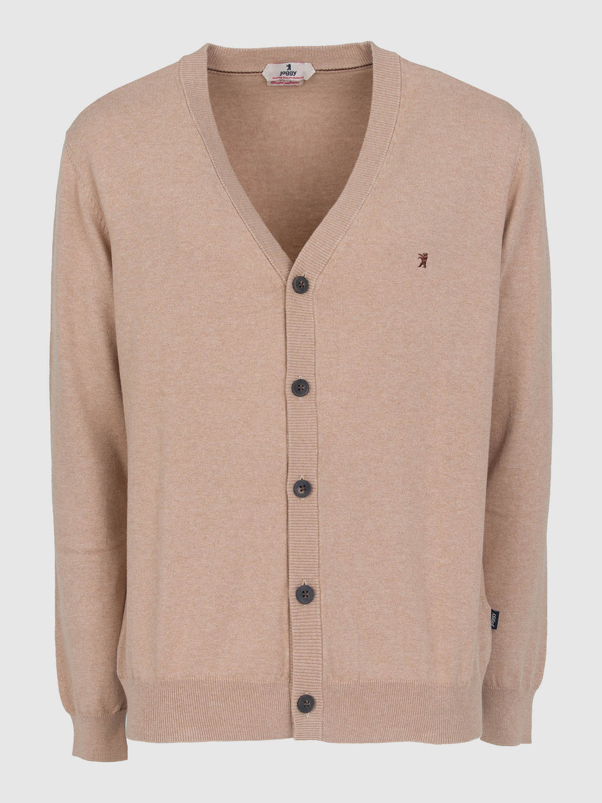 Cardigan maniche lunghe in maglia